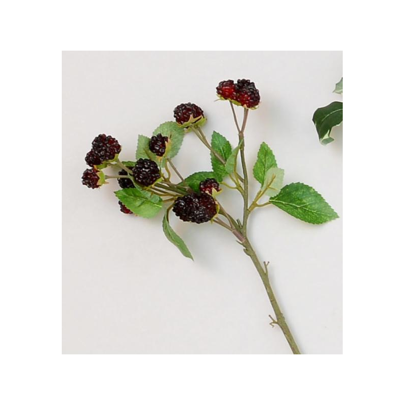 Blackberry spray (40cm) Faux florals Autumnal Osborne & Co.