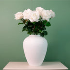 Cream real touch superior rose stem