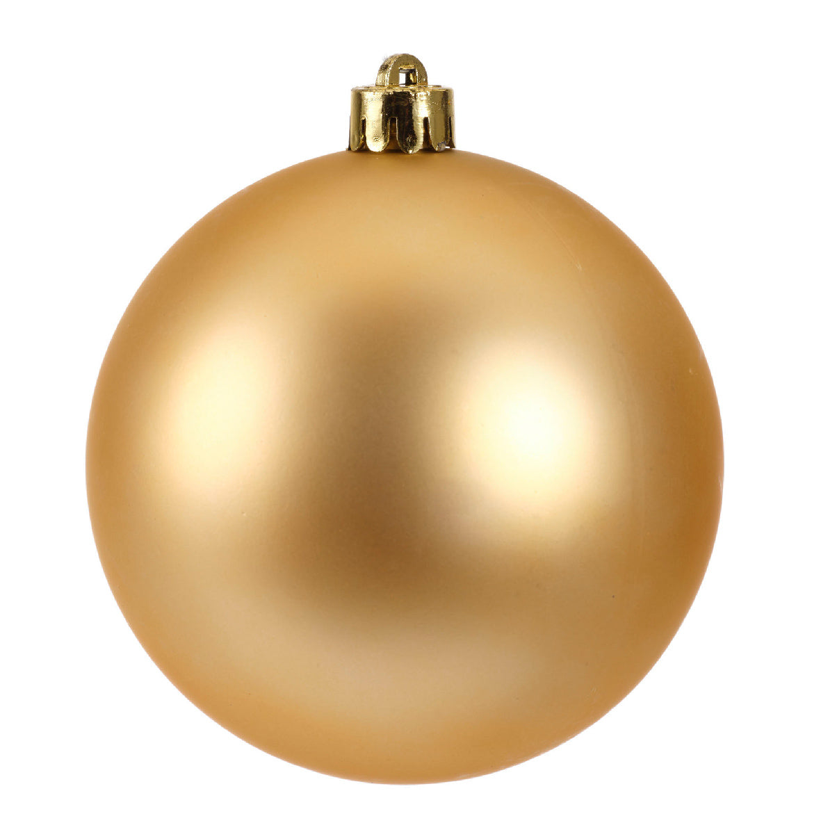 Box of 4 Light Gold Baubles