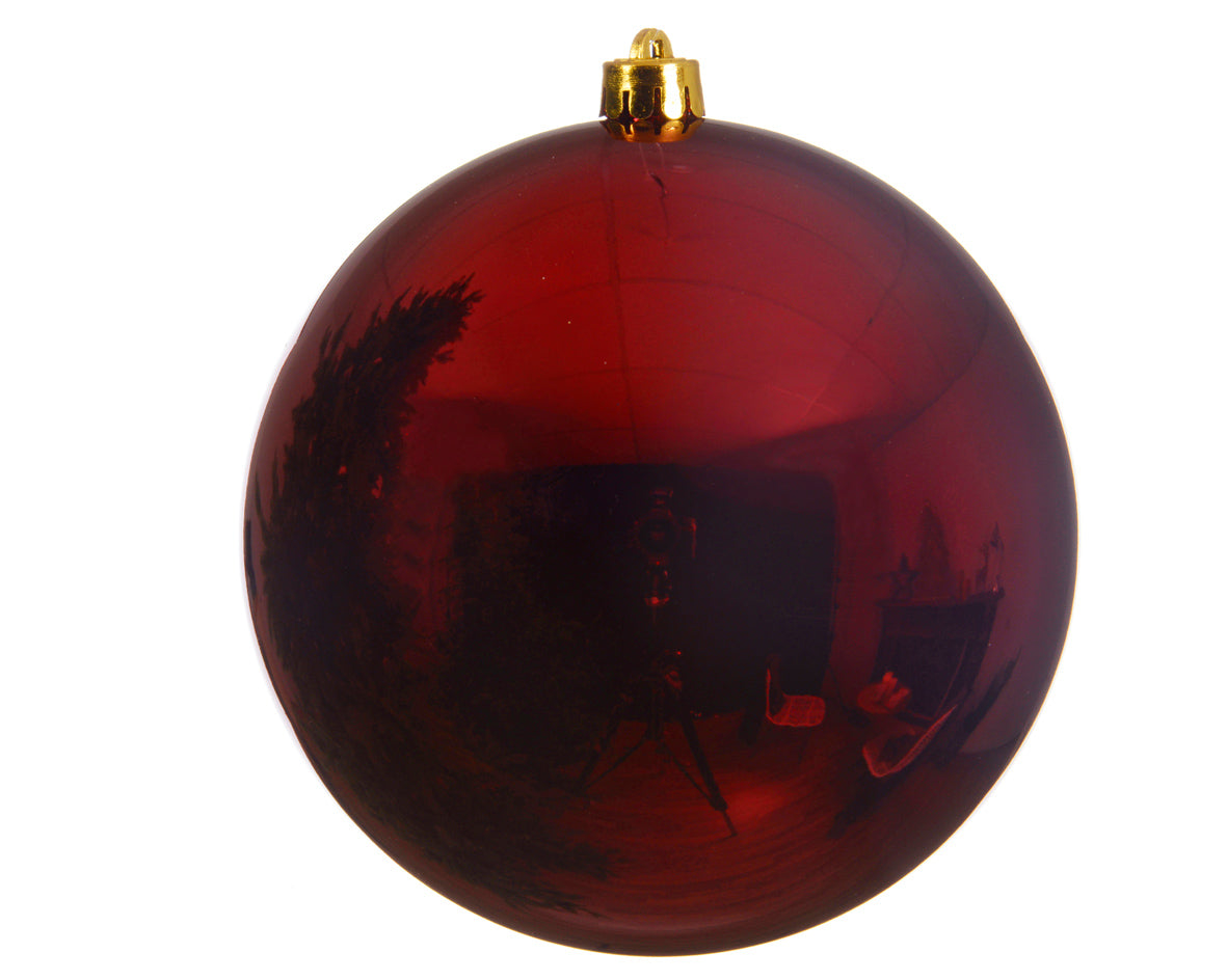 Oxblood shatterproof bauble