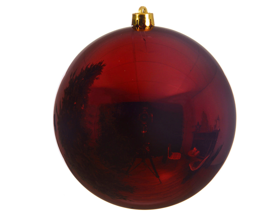 Oxblood shatterproof bauble