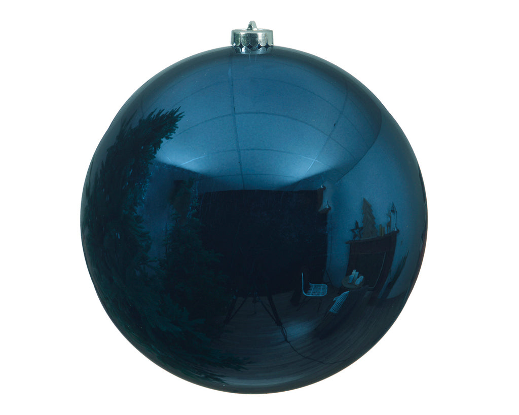 Dark blue shatterproof bauble
