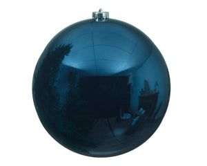 Dark blue shatterproof bauble