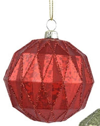 Bauble matt 3col ass
