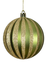 Green/ Gold Bauble available in 2 varieties