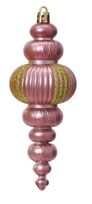 Finial style shatterproof hanging decs