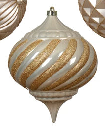 Large pearl shatterproof decorative hanging decs (3 Styles)