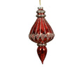 Red and gold finial hanging decoration