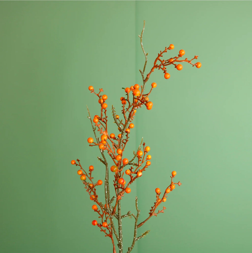 Orange mini bud berry stem