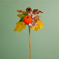 Autumn pumpkin mix stem - 38cm