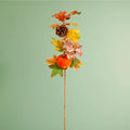 Autumn pumpkin mix stem - 60cm