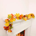 Autumn pumpkin mixed garland - 150cm