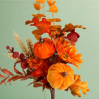 Autumn harvest pumpkin mix stem