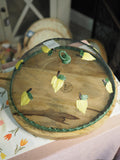 Lemon round food cover, (Large)