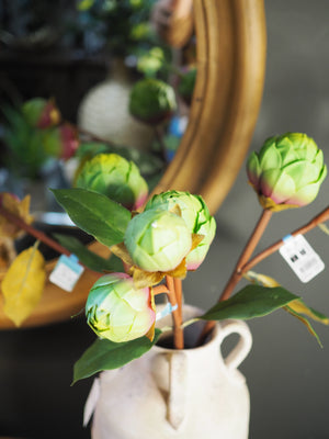 Faux artichoke stem