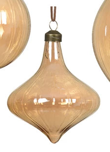 Ambler ribbed glass hanging decs