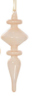 Finial style hanging decs