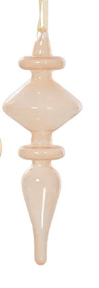 Finial style hanging decs