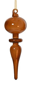 Finial style hanging decs