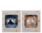 New baby Christmas glass baubles