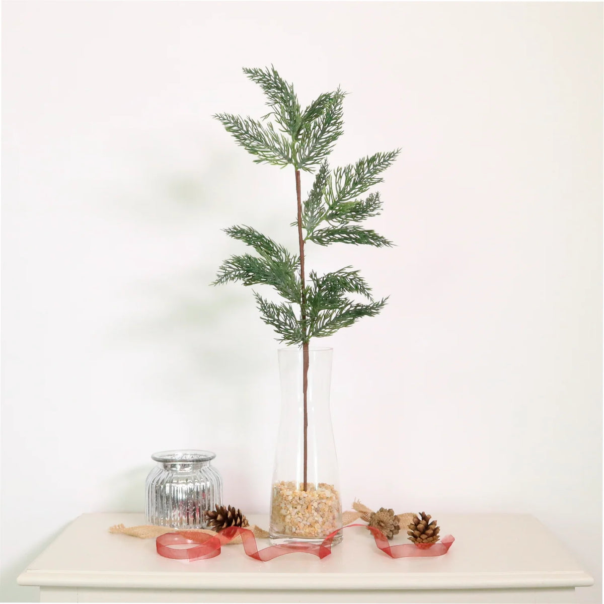 Green Christmas spruce spray