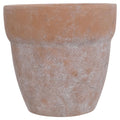 Rustic small terracotta planter