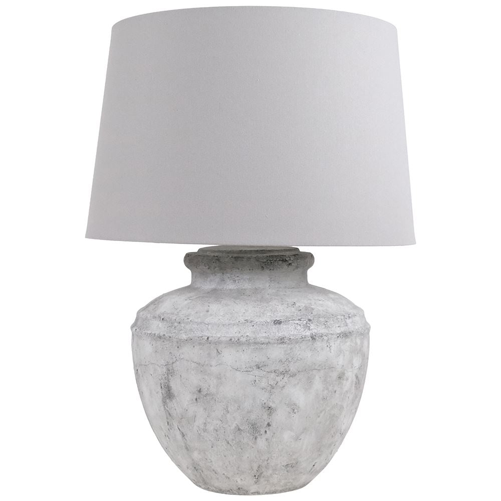 Siena dark grey table lamp (Small)