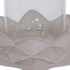 Bari large lotus candle holder