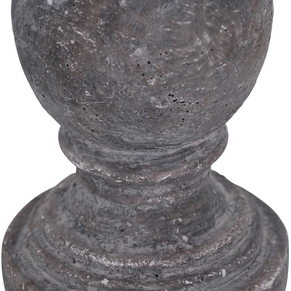 Apulia large ball candle holder