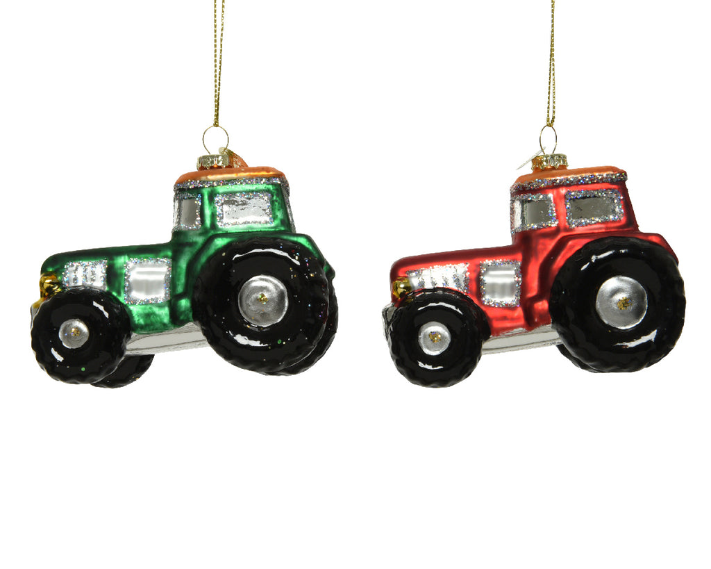 Tractor hanging decoration