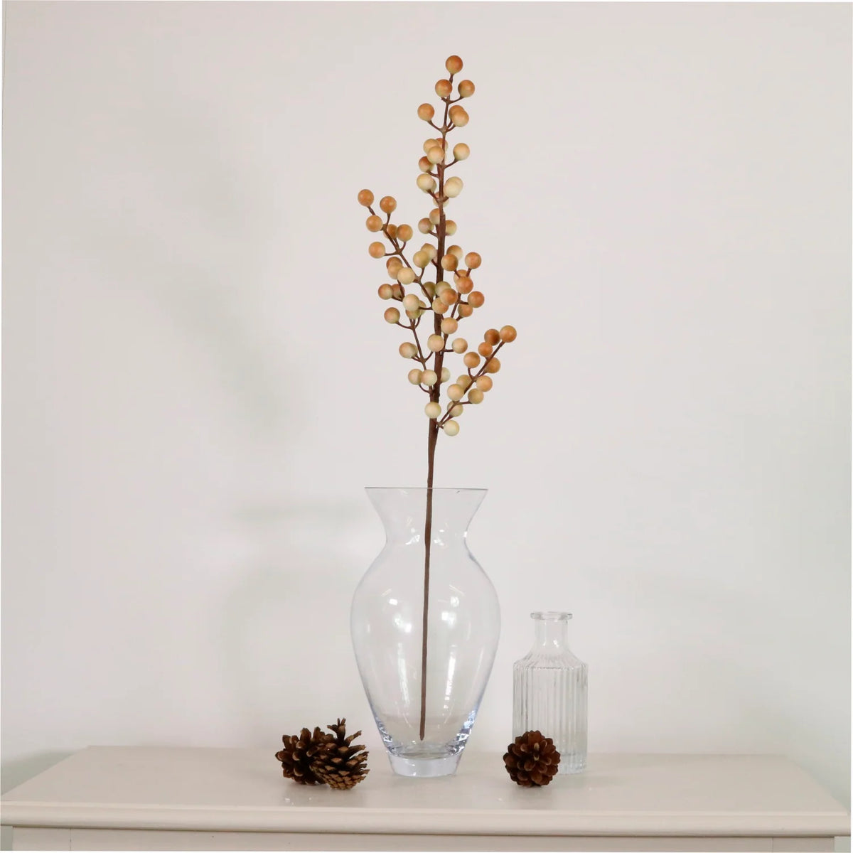 Coffee coloured berry stem