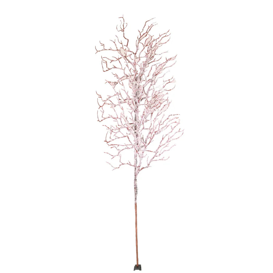 Christmas frosted twig spray