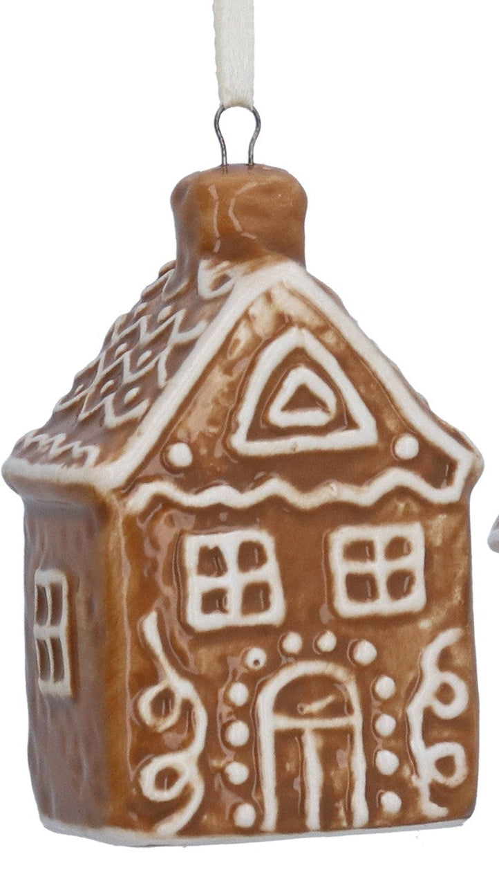 Ceramic gingerbread house
