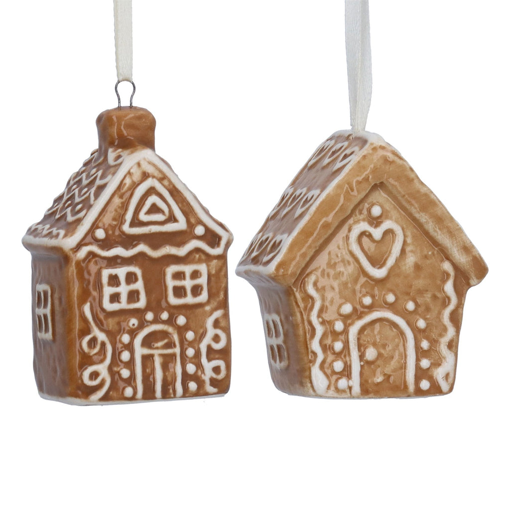 Ceramic gingerbread house