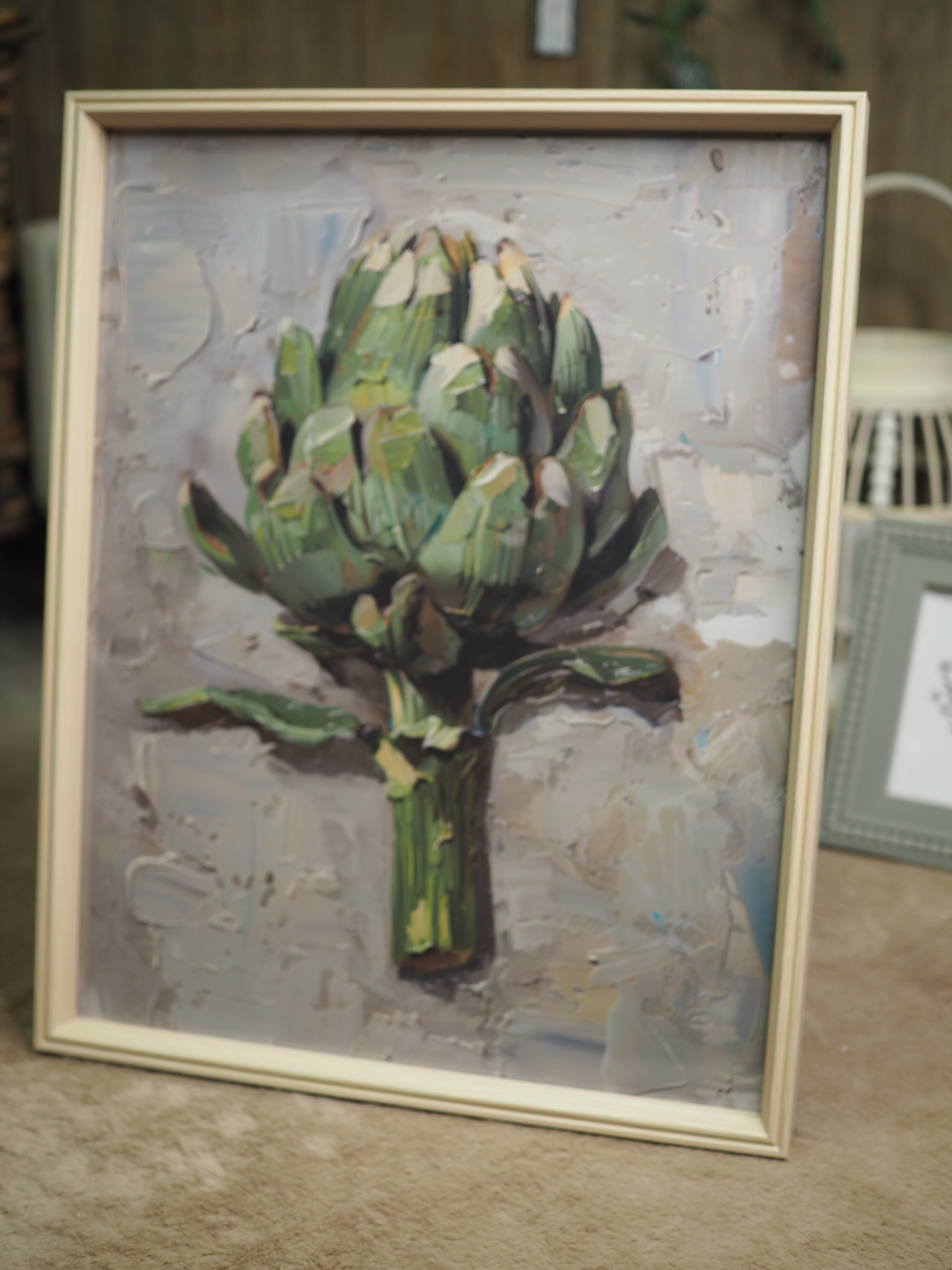 Artichoke framed print