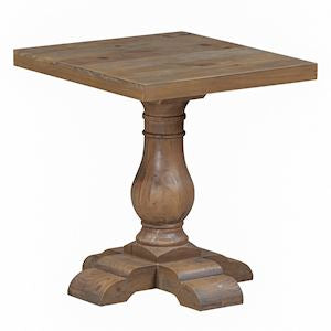 Donard square lamp table