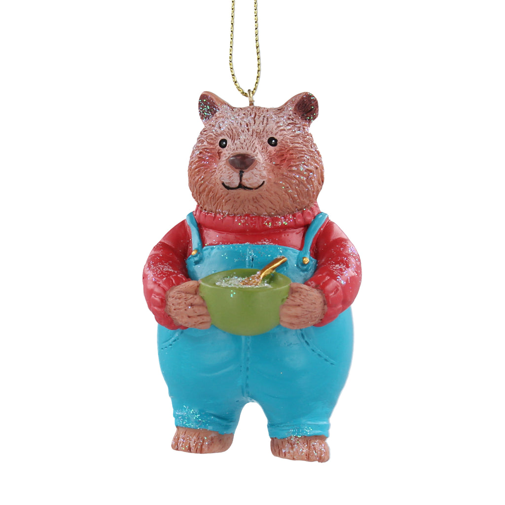 Baby bear hanging decoration