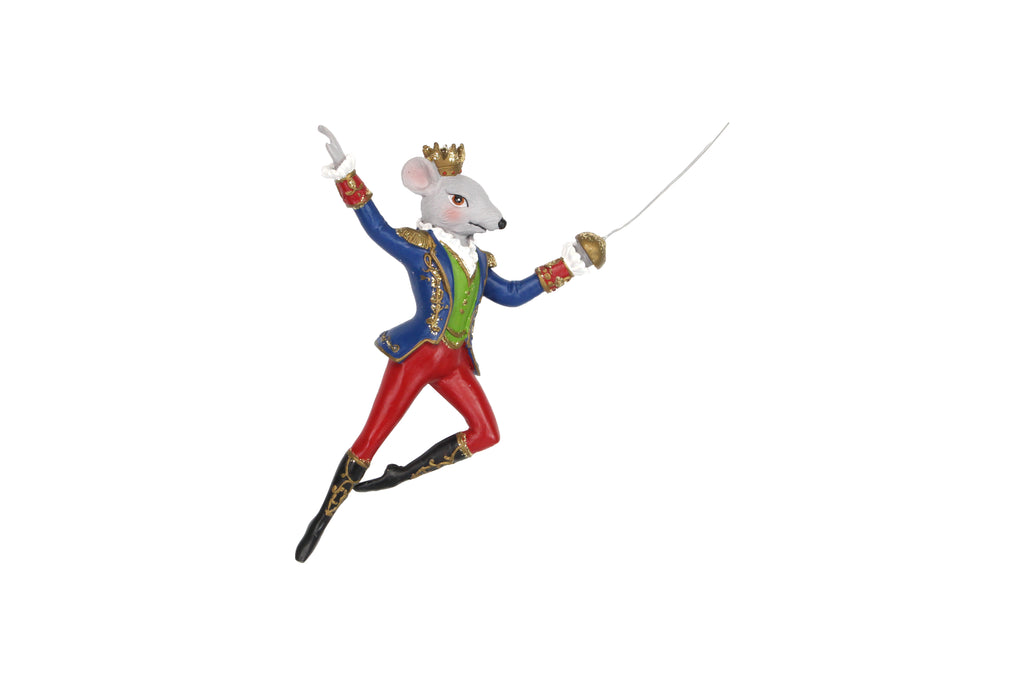 Nutcracker King Rat hanging decoration