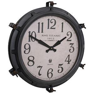 Titanic Belfast wall clock 47cm