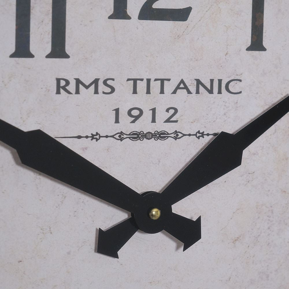 Titanic Belfast wall clock 47cm