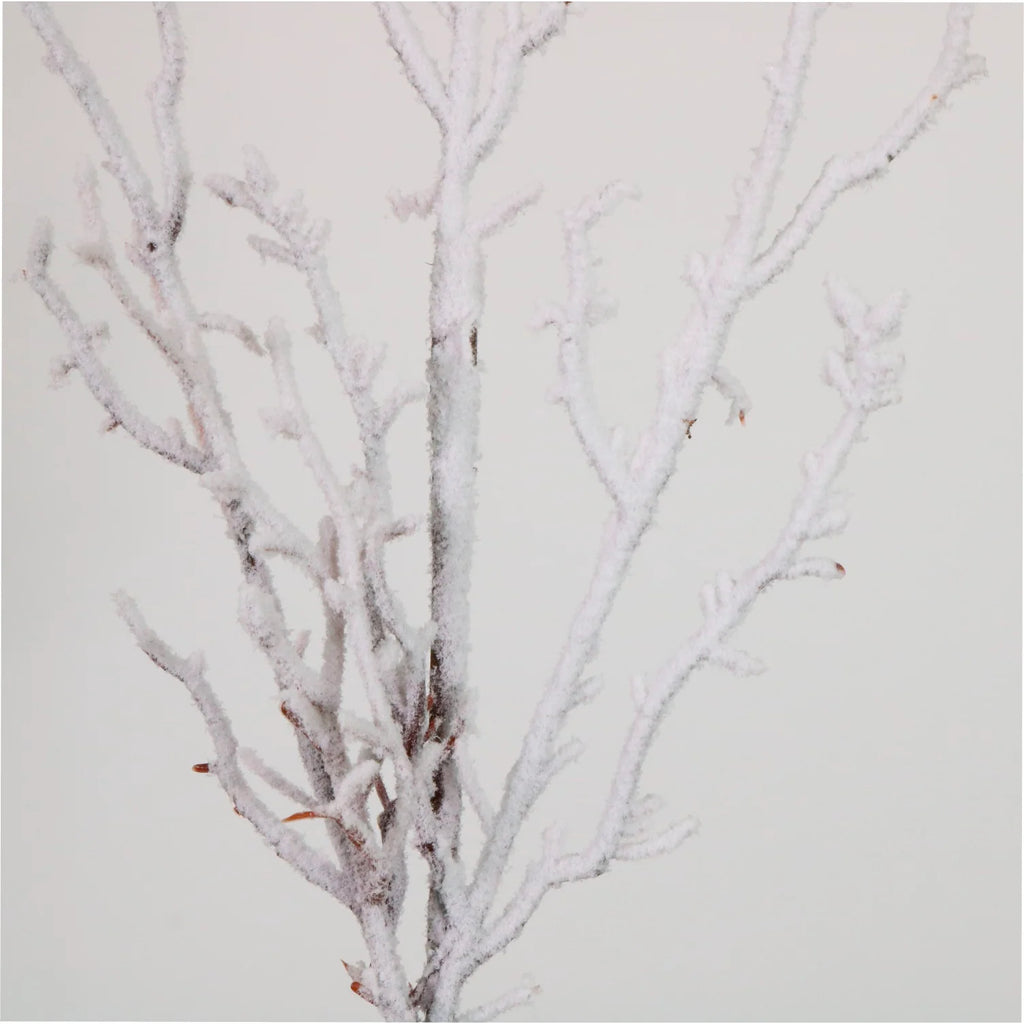 Christmas snowy twig spray