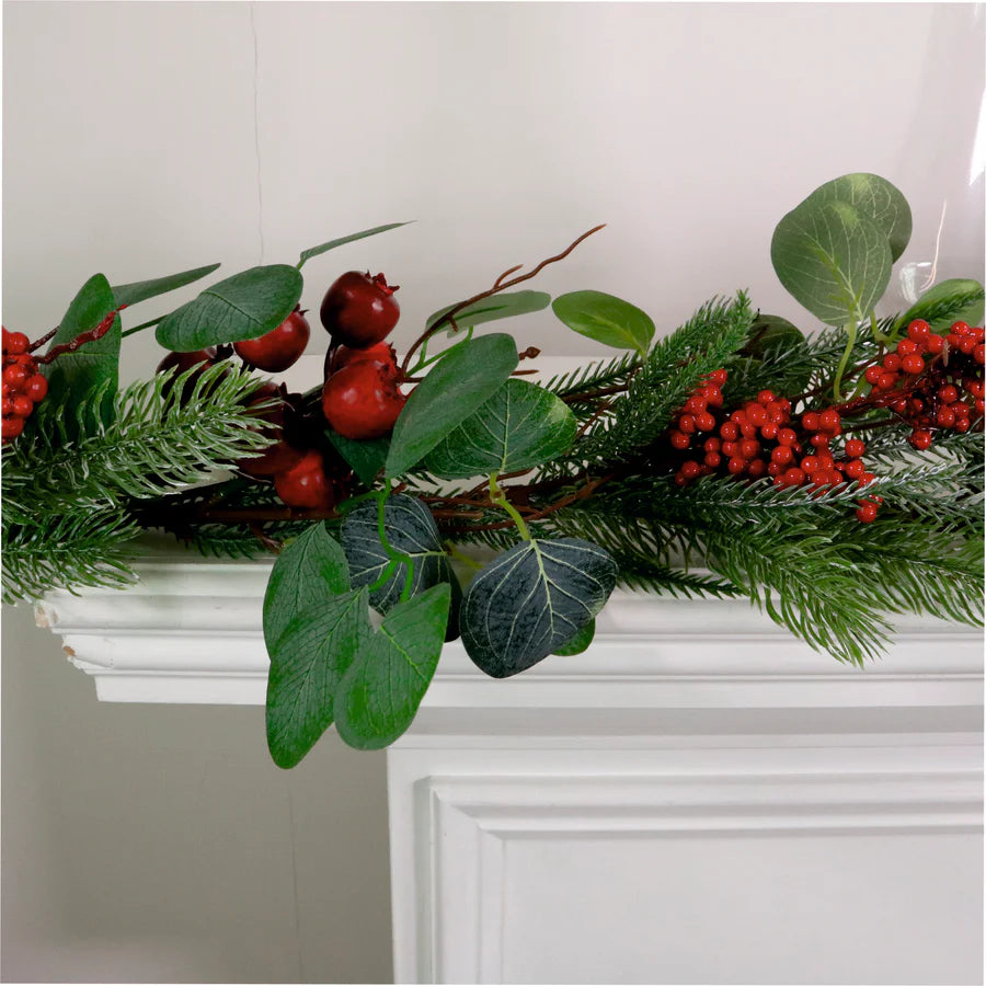 Winter premium garland: Merry Berry (150cm)