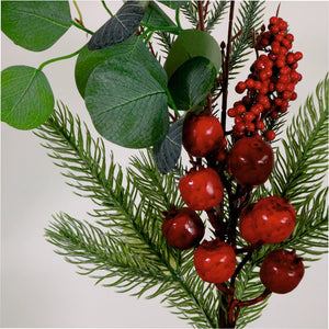 Winter premium red berry pick (50cm)