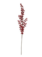 Christmas red berry stem - 86cm