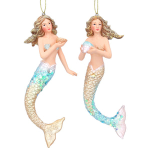 Mermaids hanging decs (2 styles)