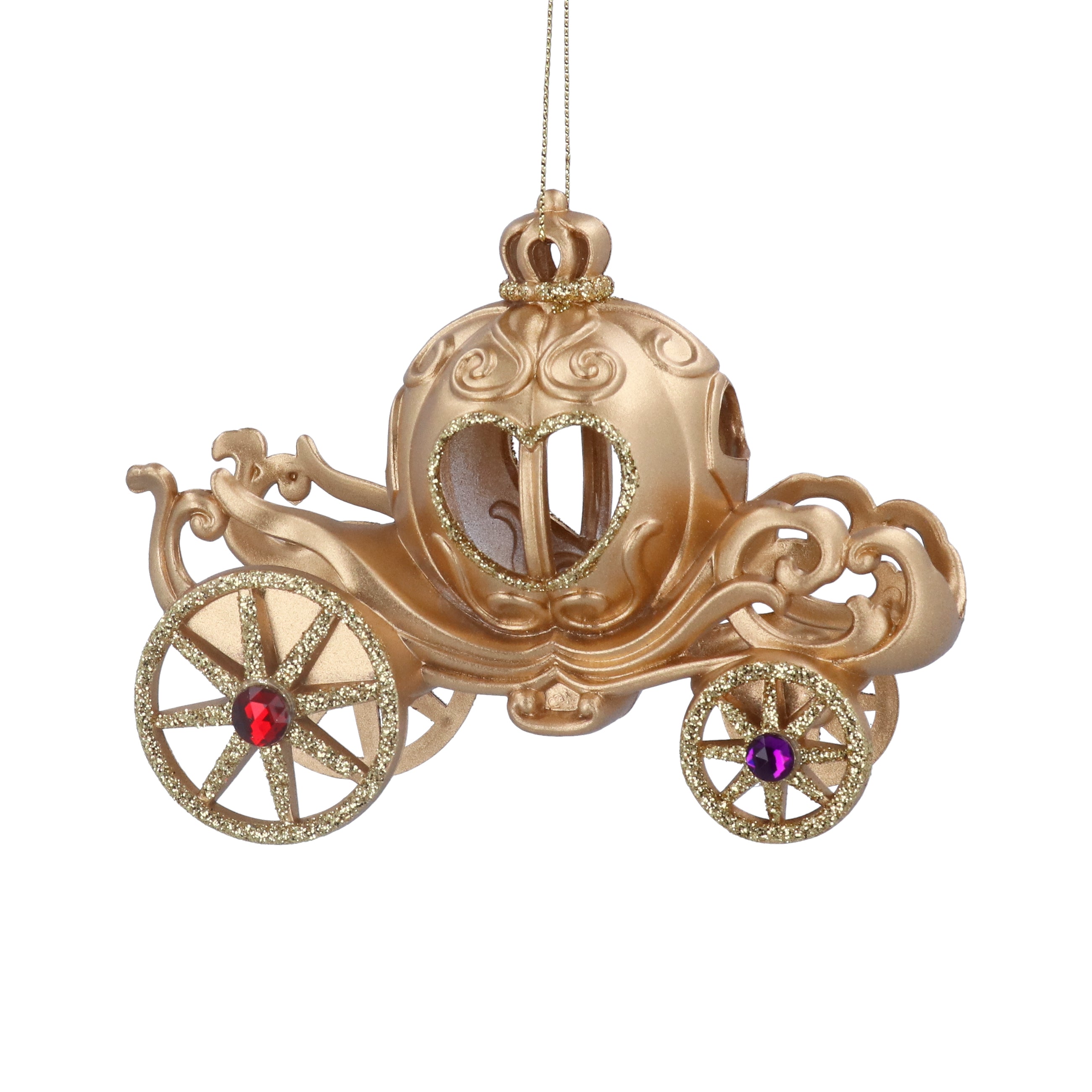 Cinderella's carriage hanging decoration