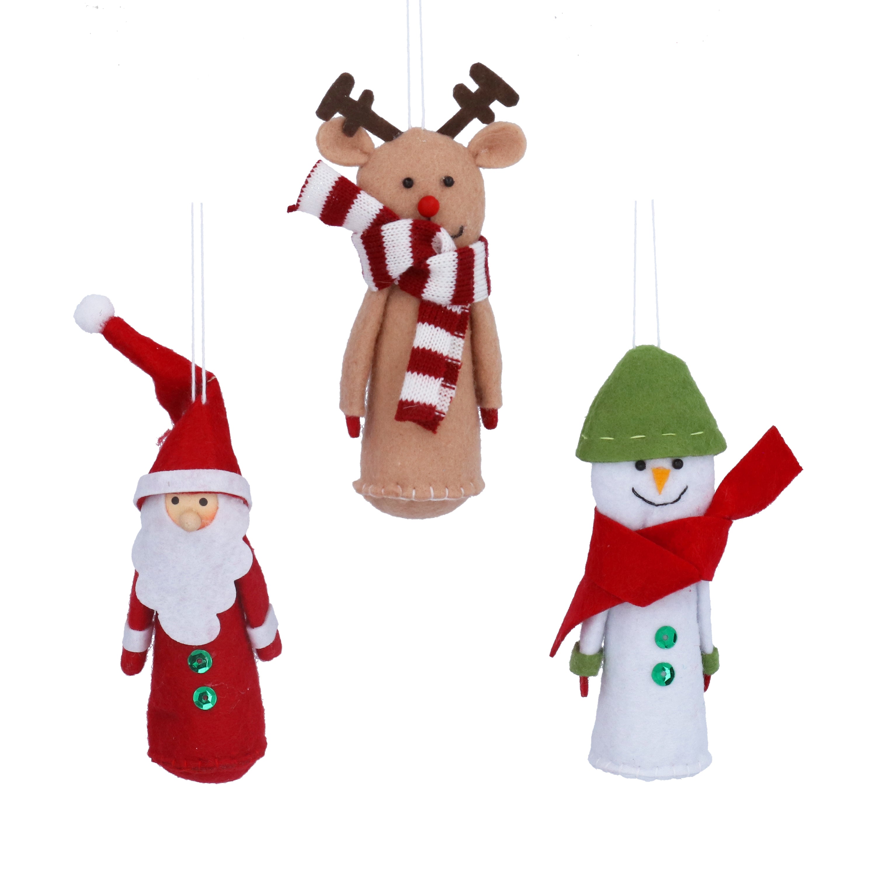 Felt Santa/ snowman/reindeer