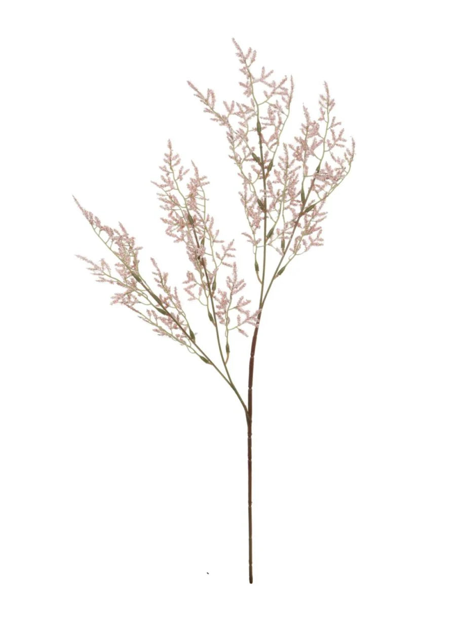 Pale pink Limonium spray