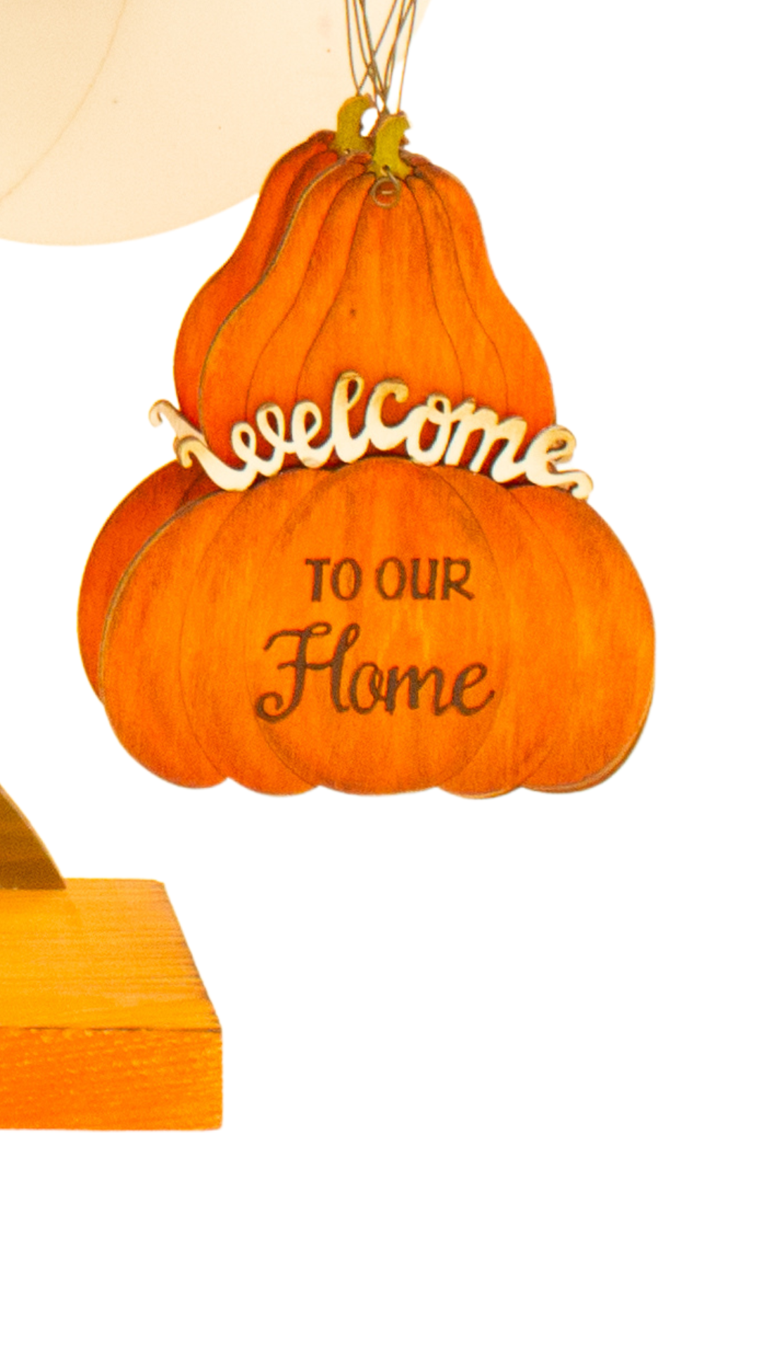 Pumpkin hanging decorations