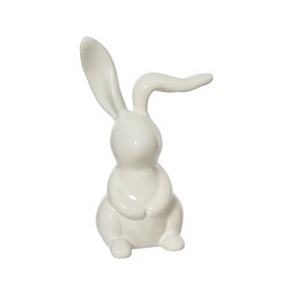 White bunny rabbit ornament